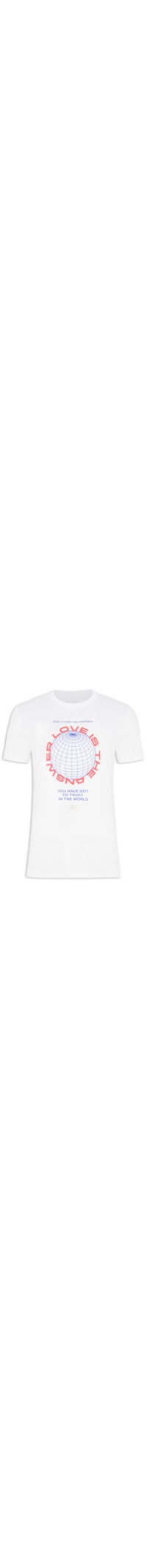 Camiseta Masculina Love - Branco