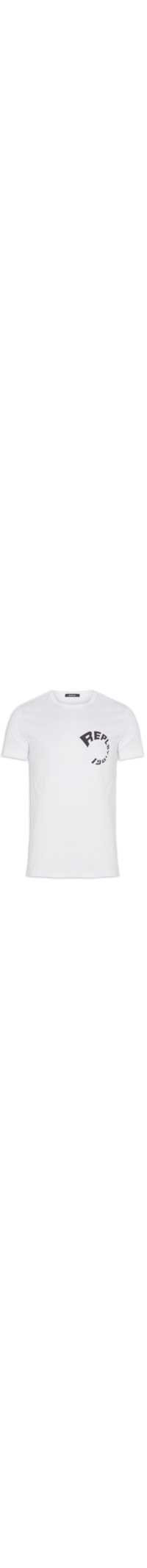 Camiseta Masculina M/c Replay Fantastic - Branco
