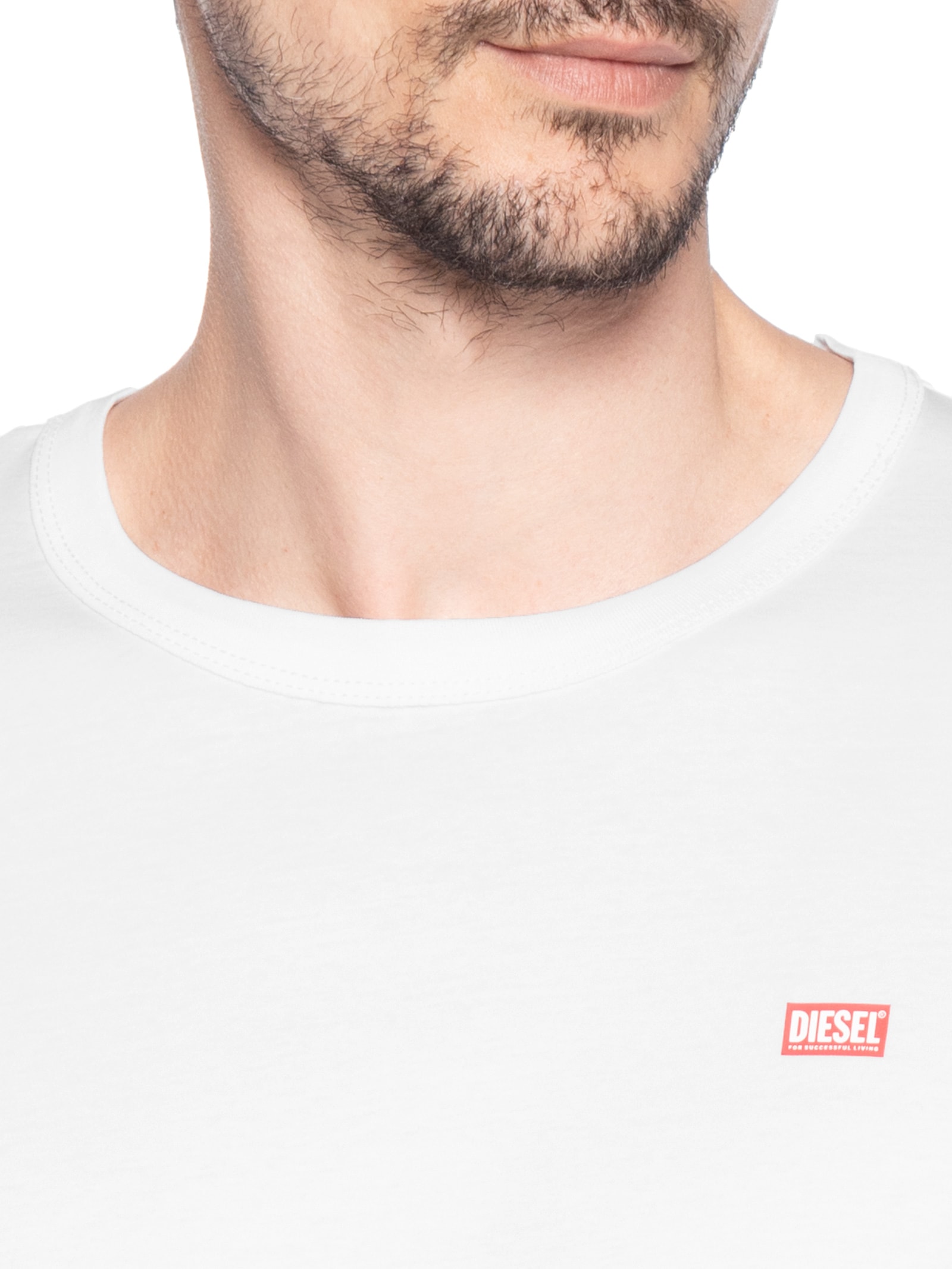 Camiseta Masculina Magliett Branco Diesel