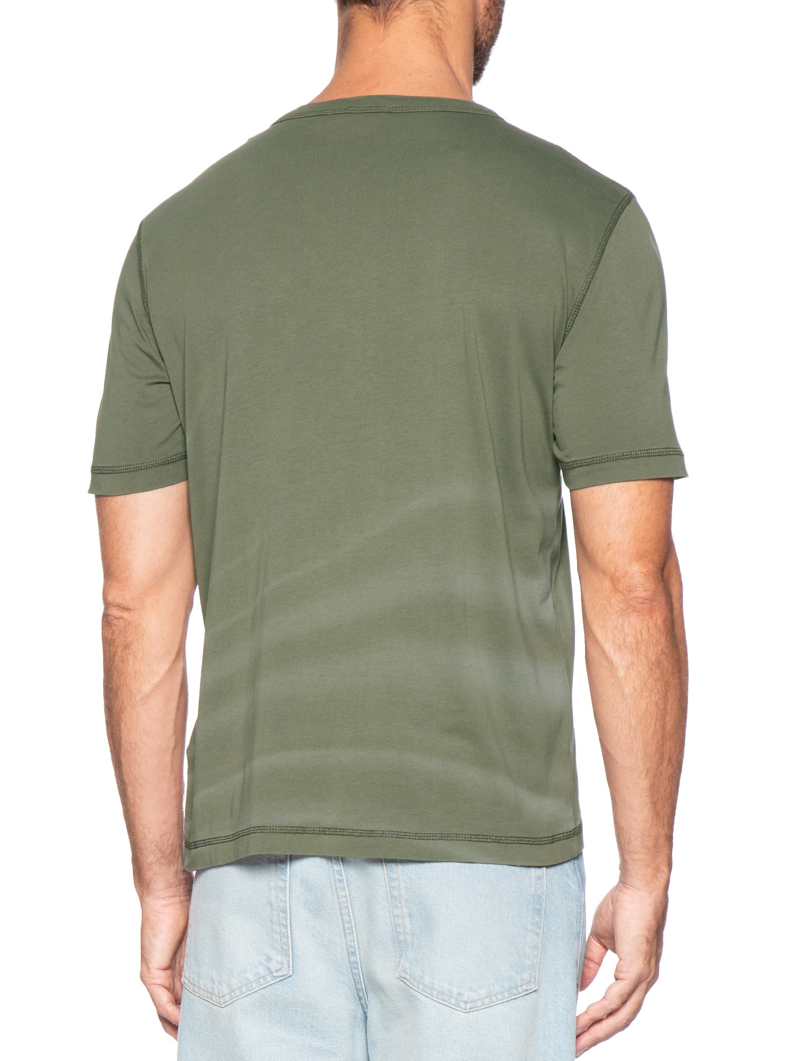 Camiseta Masculina Magliett Verde Diesel