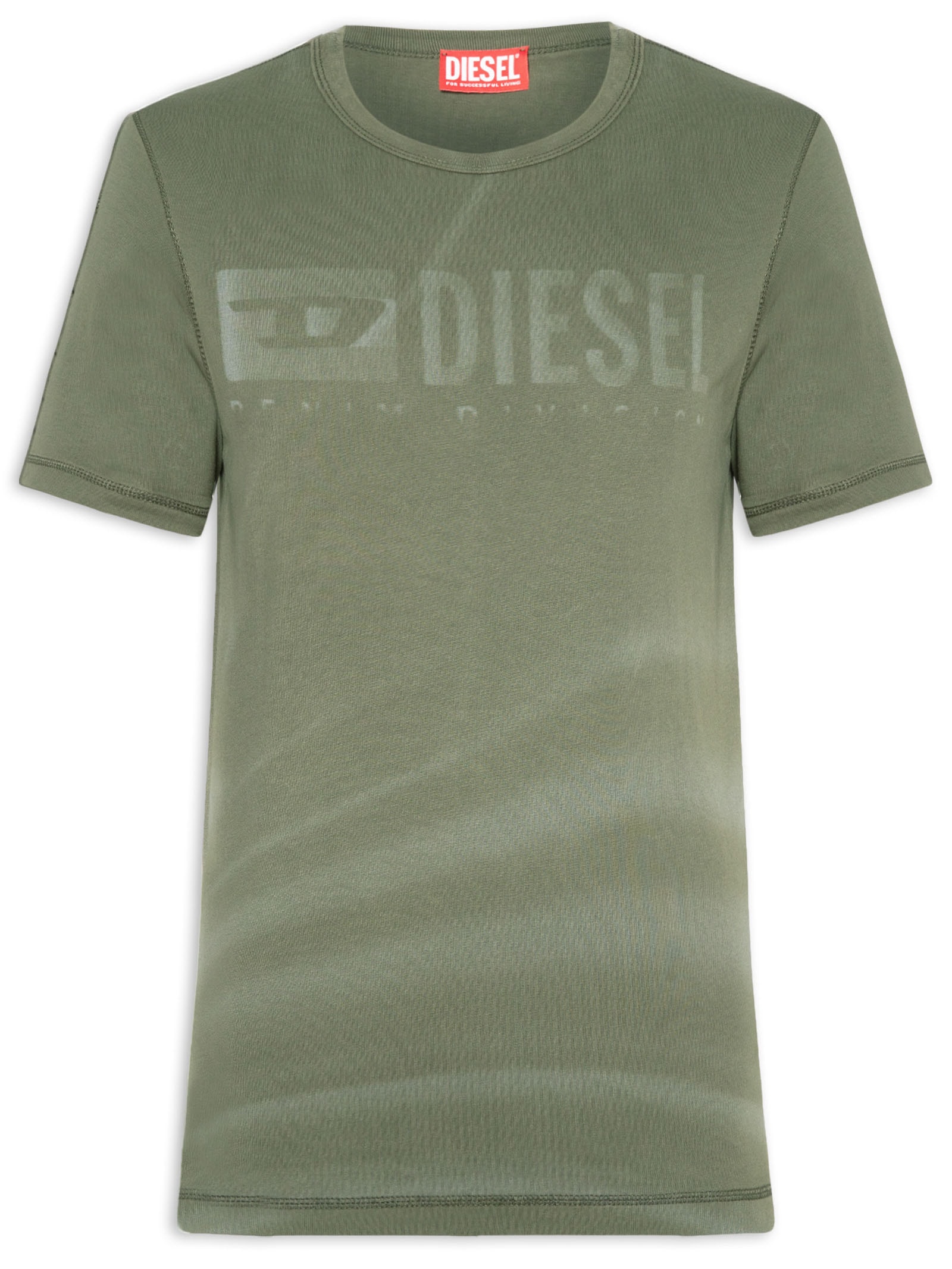 Camiseta Masculina Magliett Verde Diesel