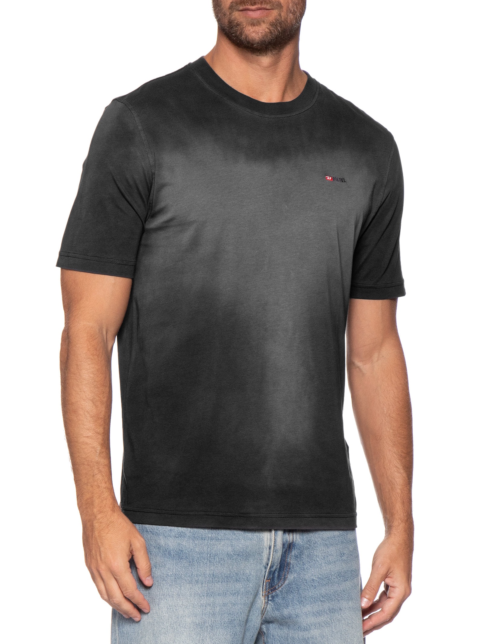 Camiseta Masculina Maglietta Preto Diesel