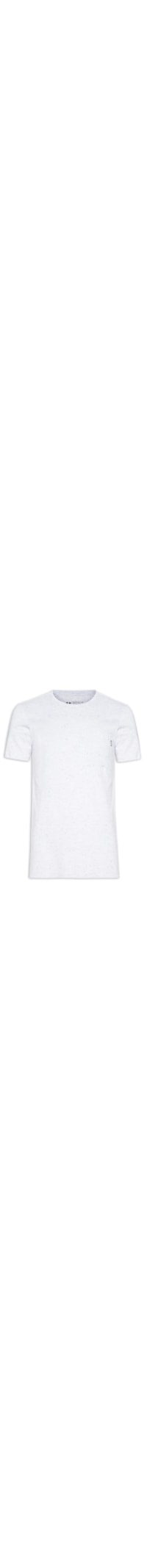 Camiseta Masculina Malha Botone Com Bolso - Cinza