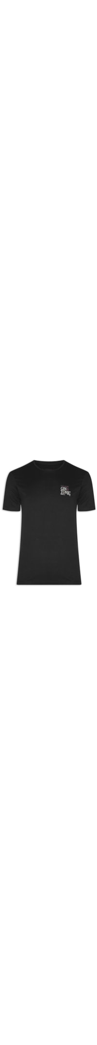 Camiseta Masculina Malha Estampa Fueled Gt - Preto