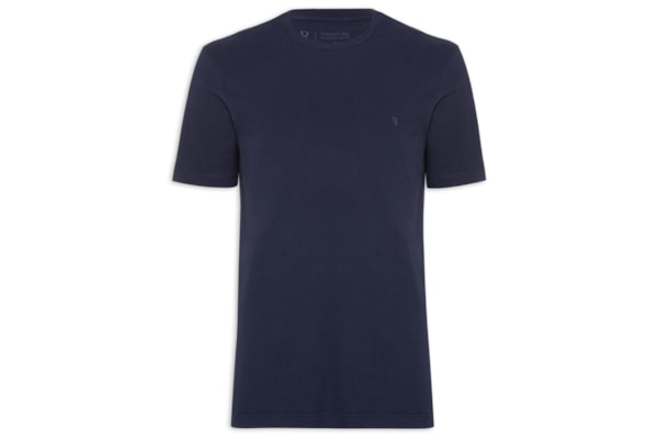 Camiseta Masculina Malha GD Básica - Azul