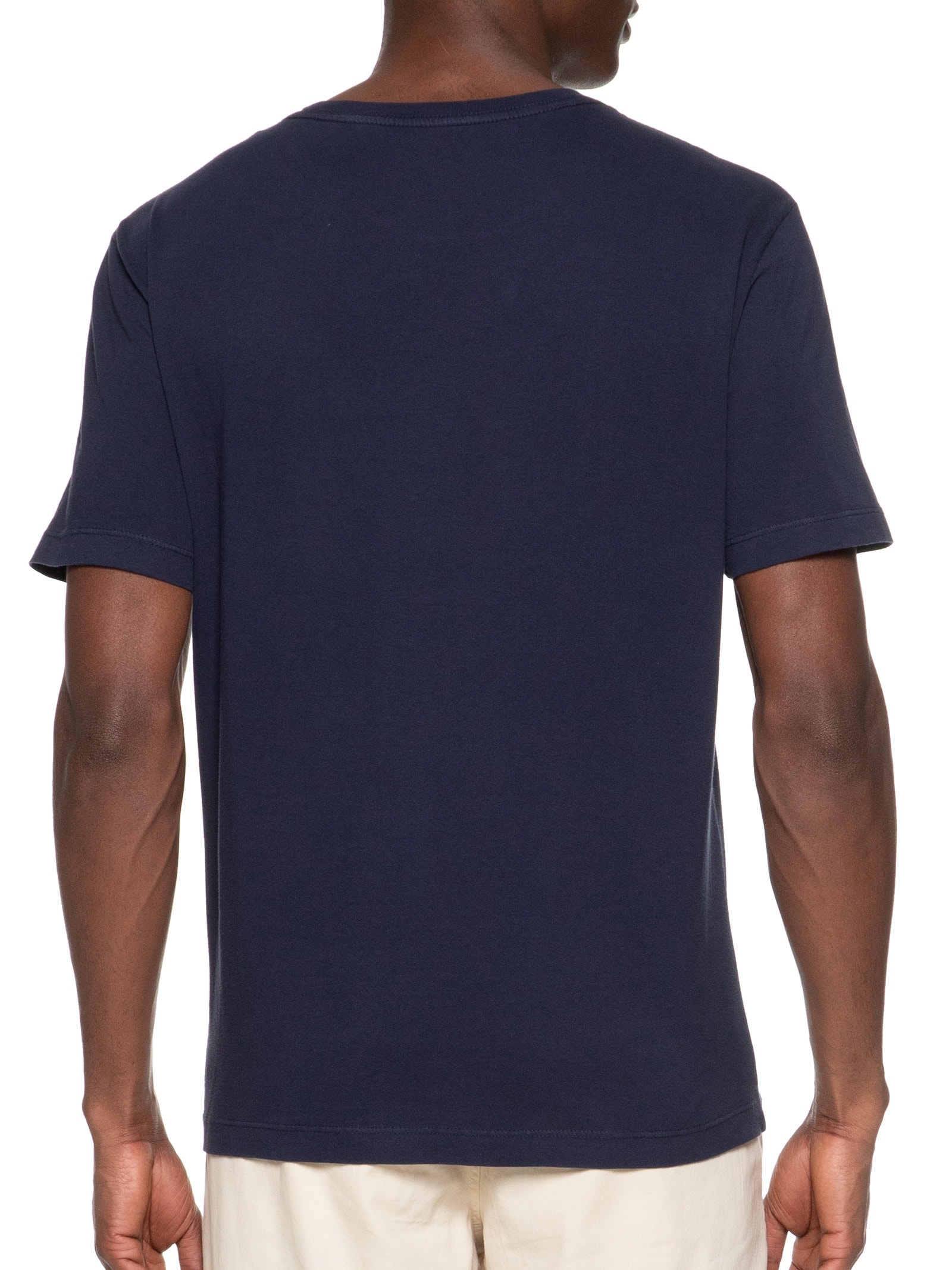 Camiseta Masculina Malha GD Básica Azul Vr