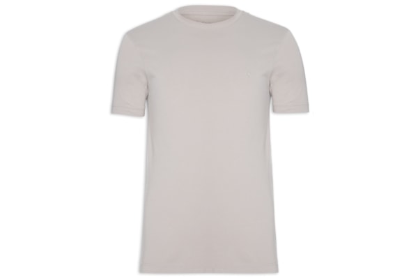Camiseta Masculina Malha Gd Básica - Bege