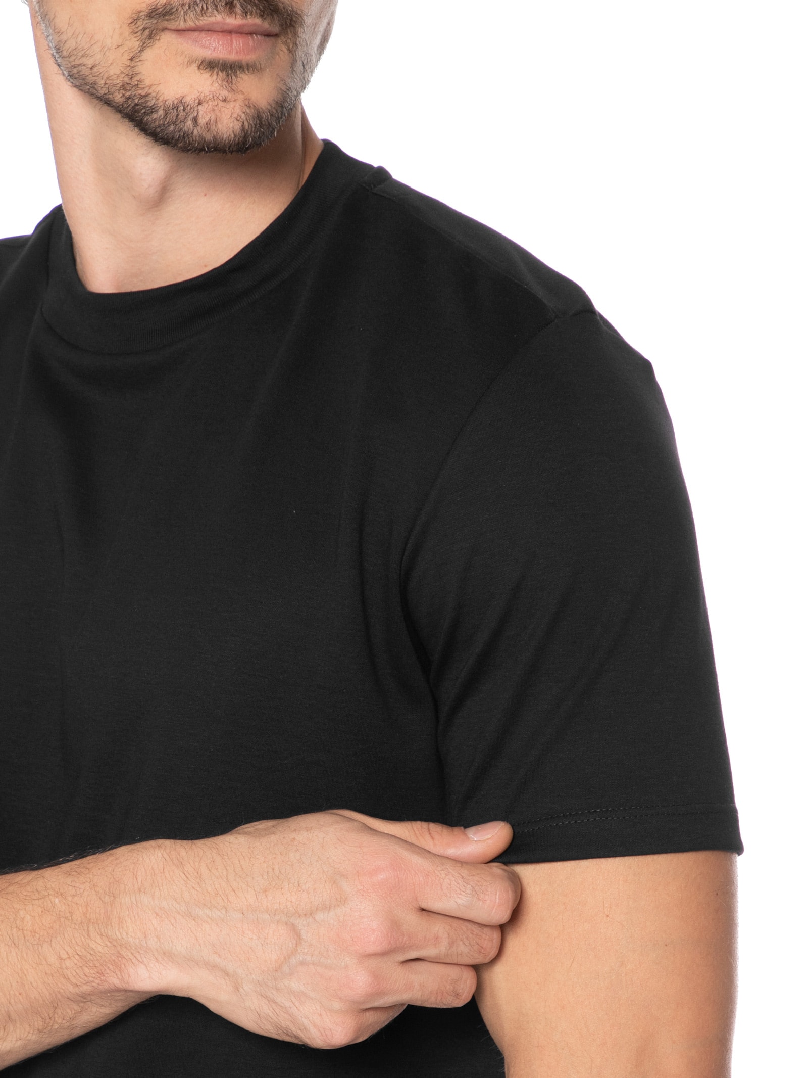 Camiseta Masculina Malha Office Preto Oficina Reserva