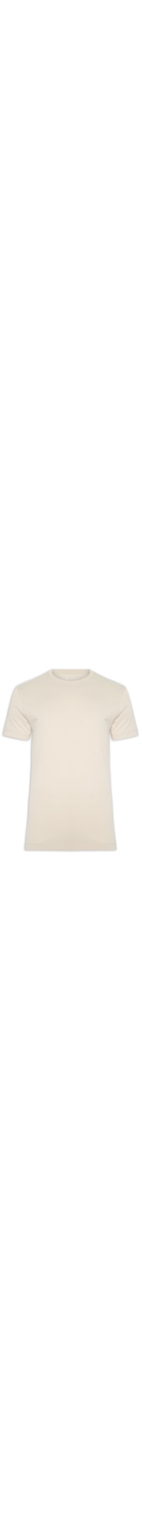 Camiseta Masculina Malha Pima - Bege