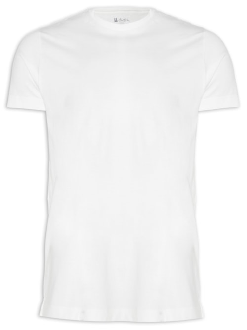 Camiseta Masculina Malha Pima – Branco