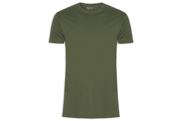 Camiseta Masculina Malha Pima - Verde