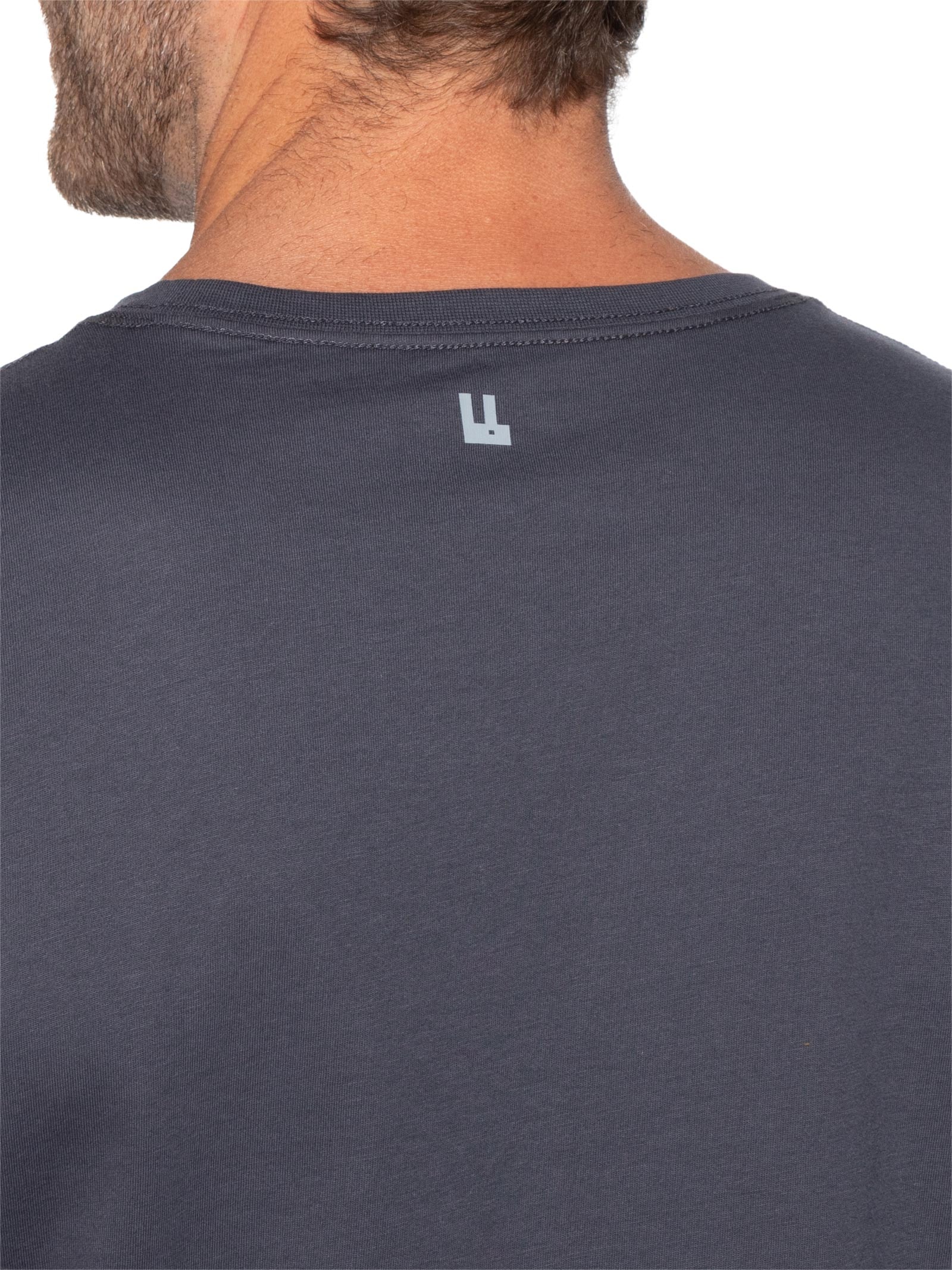 Camiseta Masculina Malha Pima – Azul Foxton