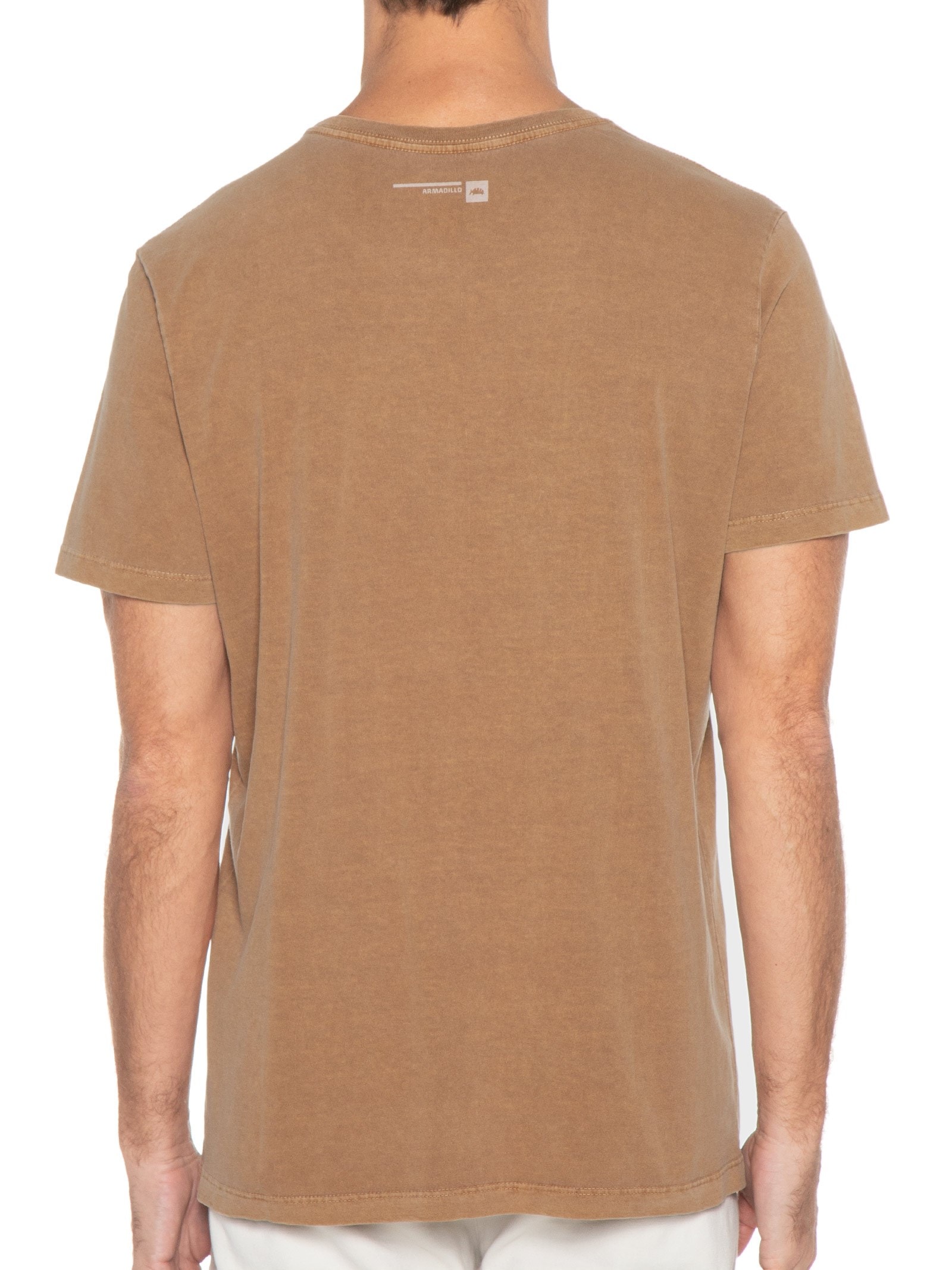 Camiseta Masculina Malha Rio De Janeiro Marrom Armadillo