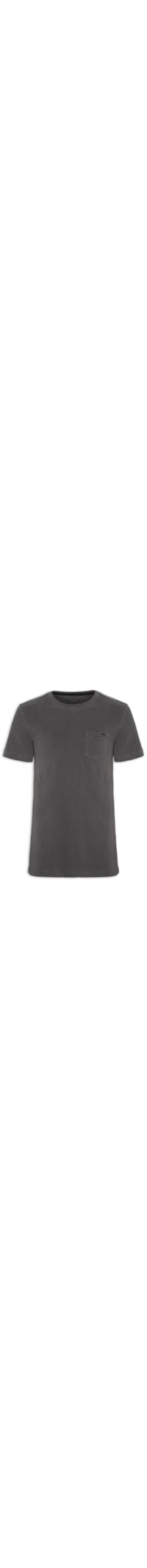 Camiseta Masculina Malha Terral - Cinza