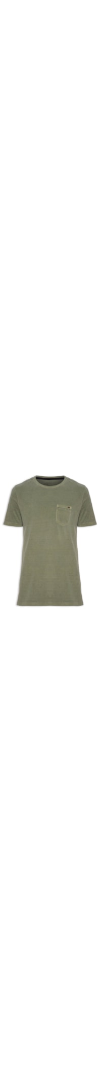 Camiseta Masculina Malha Terral - Verde