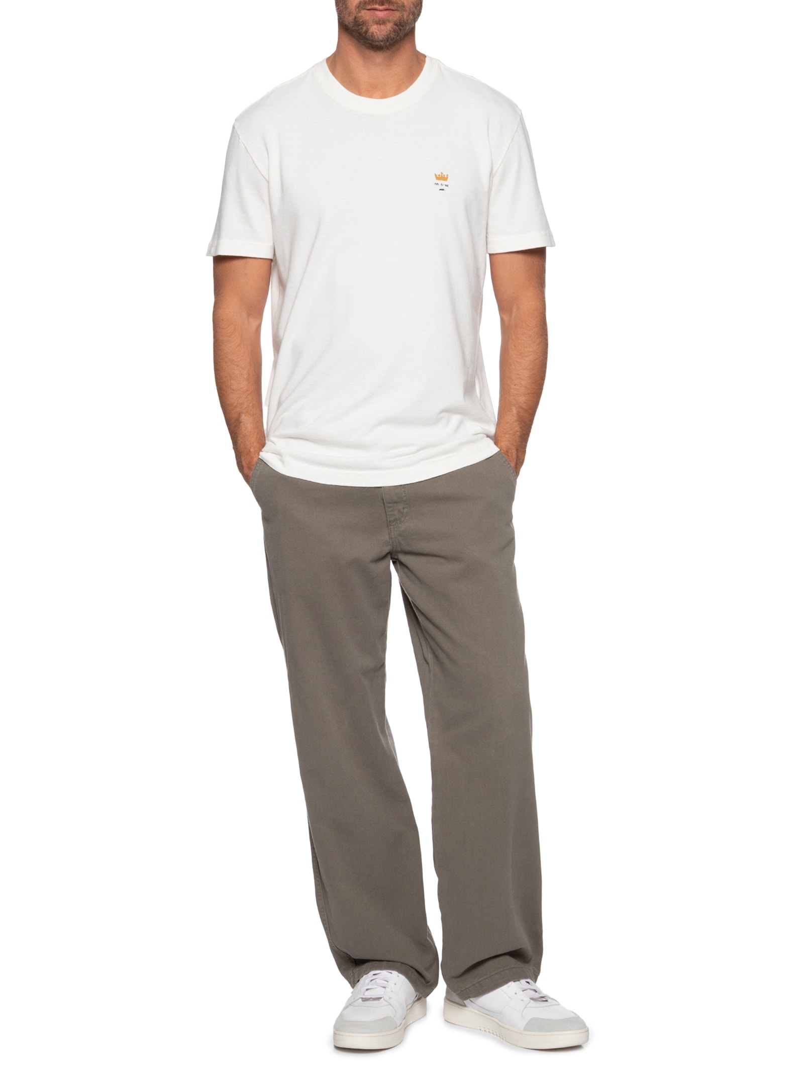 Camiseta Masculina Manga Curta 1989 Rj Made In Brazil Branco Osklen