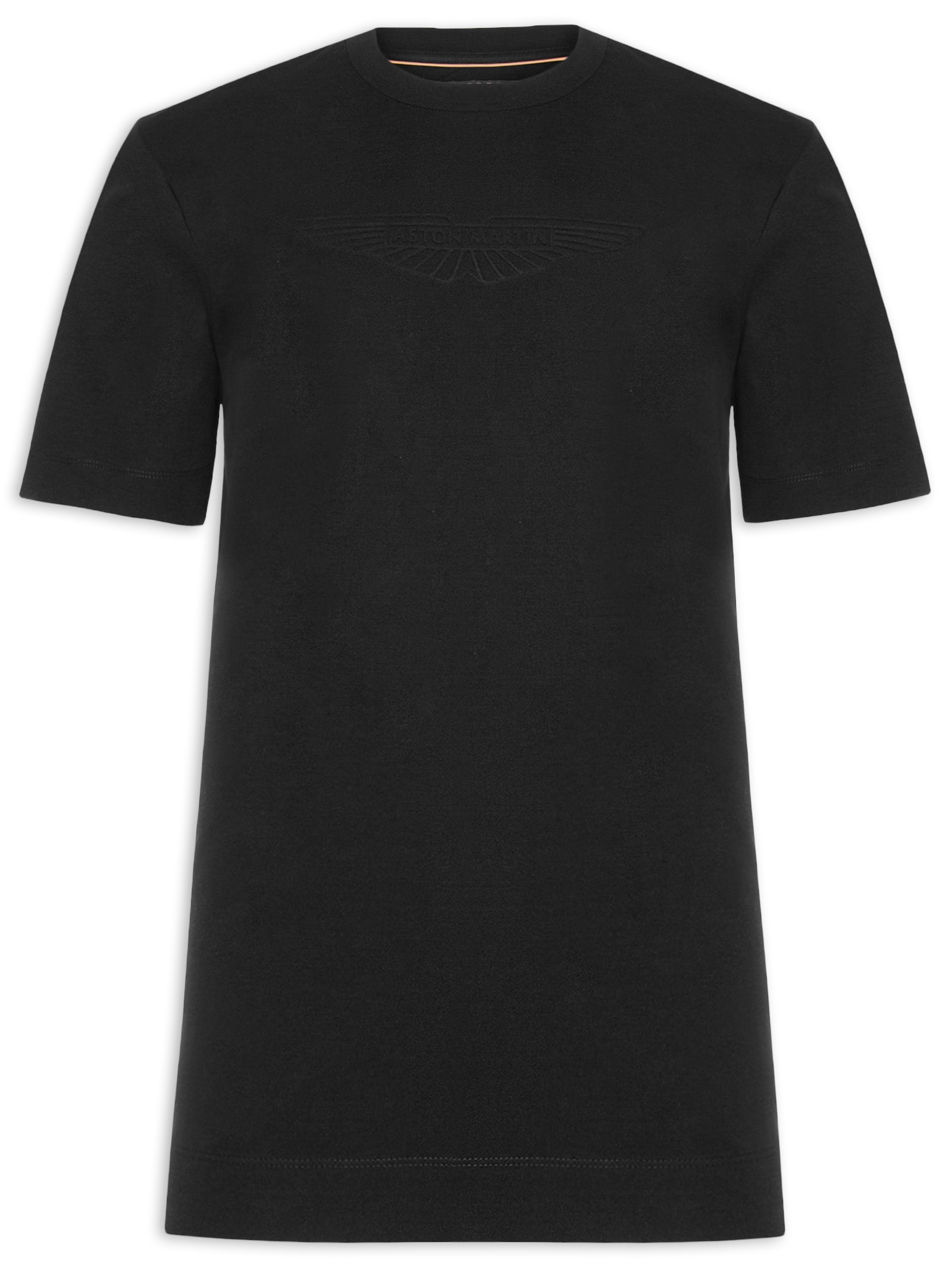 Camiseta Masculina Manga Curta Aston Martin L-Max Preto Boss