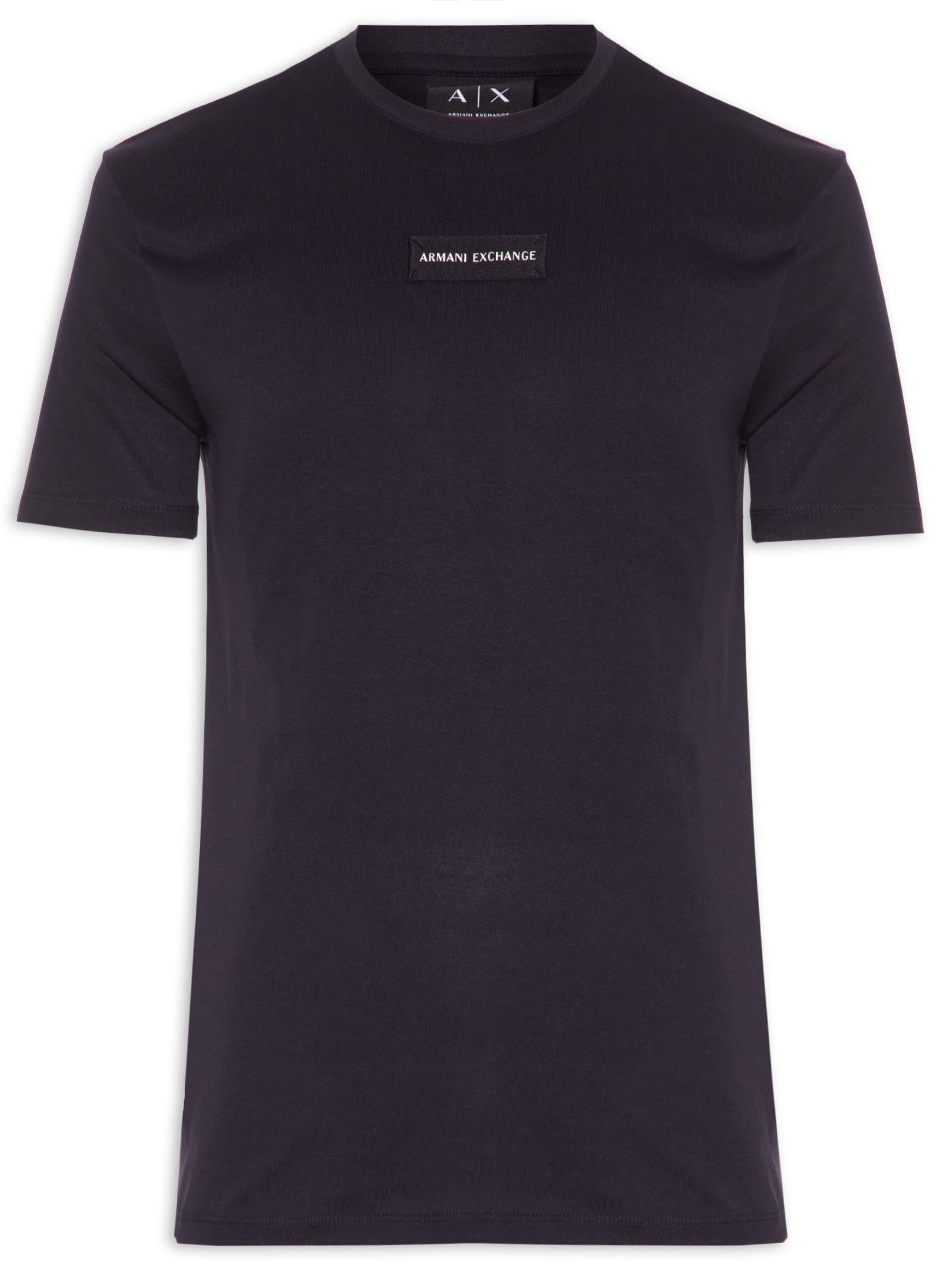Camiseta Masculina Manga Curta AX Azul Armani Exchange