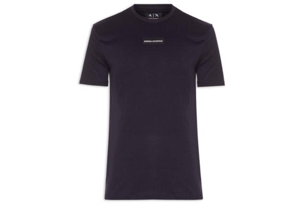 Camiseta Masculina Manga Curta AX - Azul