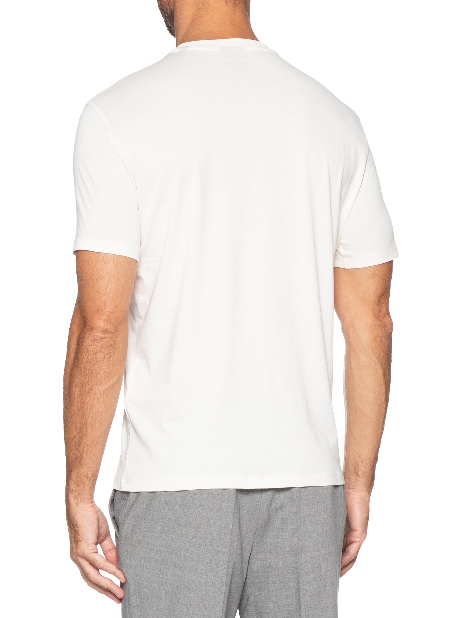Camiseta Masculina Manga Curta AX Branco Armani Exchange