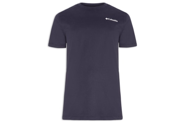 Camiseta Masculina Manga Curta - Azul