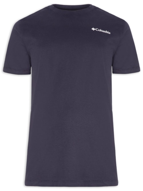 Camiseta Masculina Manga Curta - Azul