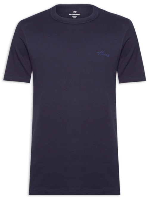 Camiseta Masculina Manga Curta - Azul