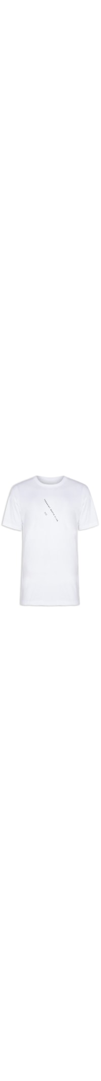 Camiseta Masculina Manga Curta - Branco