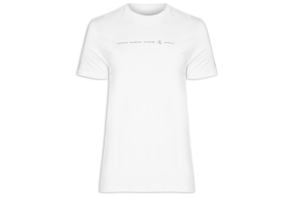 Camiseta Masculina Manga Curta - Branco 