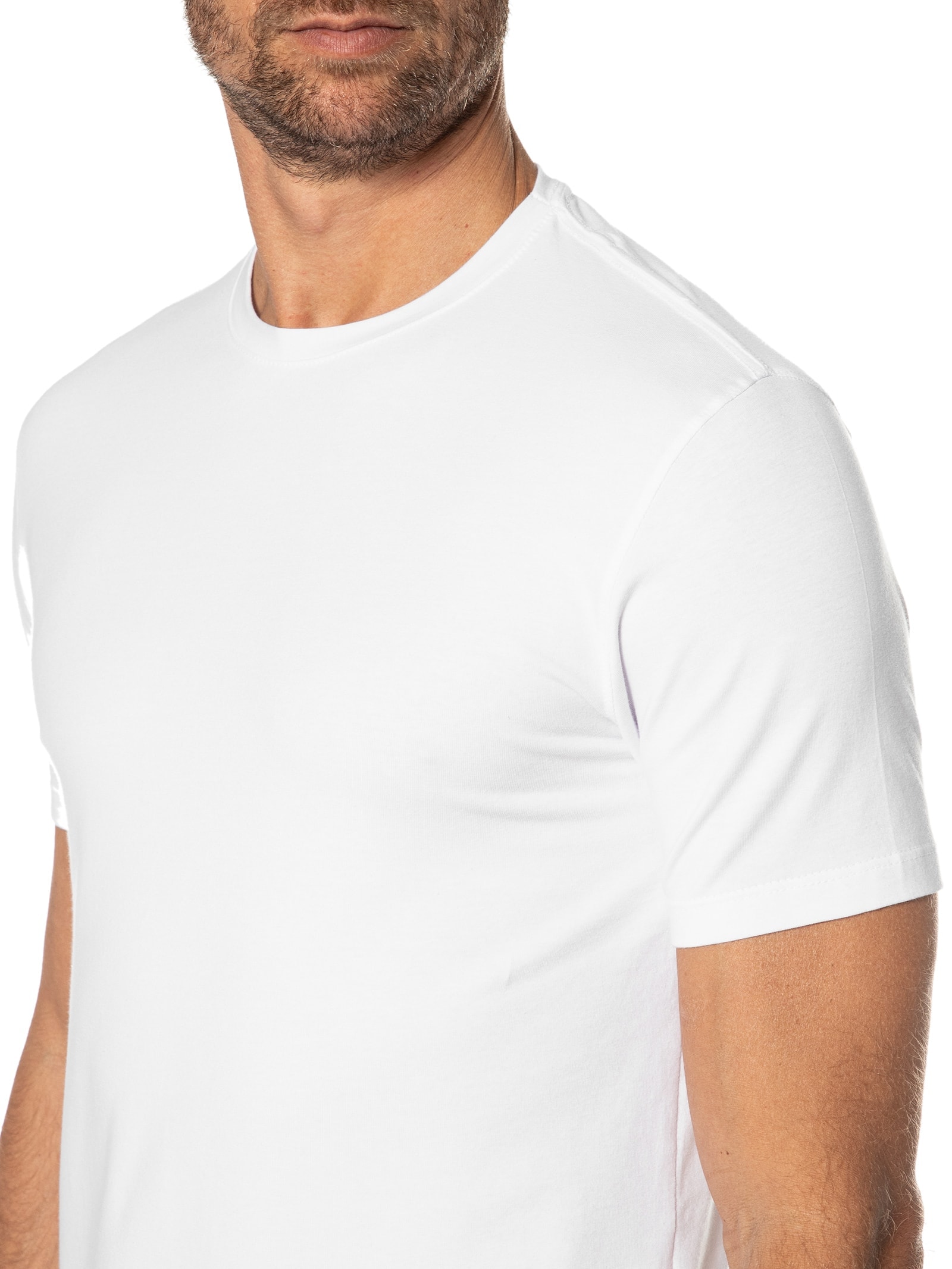 Camiseta Masculina Manga Curta Branco Hering