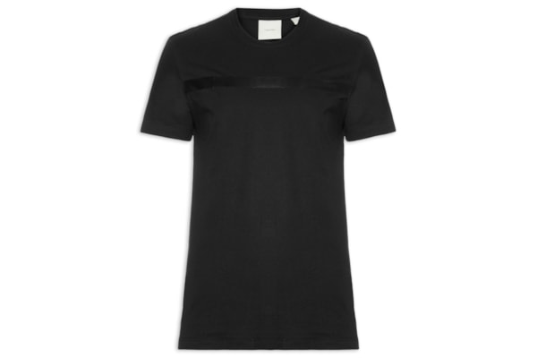 Camiseta Masculina Manga Curta Ck Palito Gel - Preto