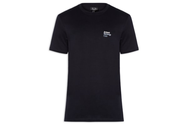 Camiseta Masculina Manga Curta Club Mini - Azul