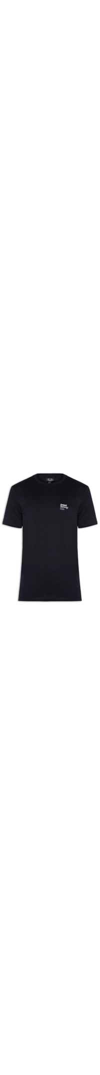 Camiseta Masculina Manga Curta Club Mini - Azul