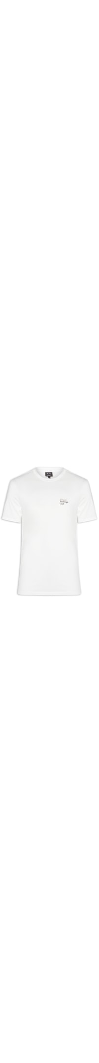 Camiseta Masculina Manga Curta Club Mini - Branco