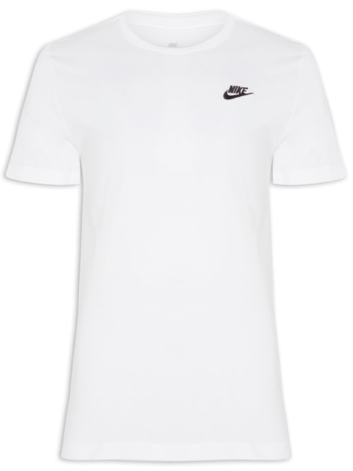 Camiseta Masculina Manga Curta Club Tee - Branco
