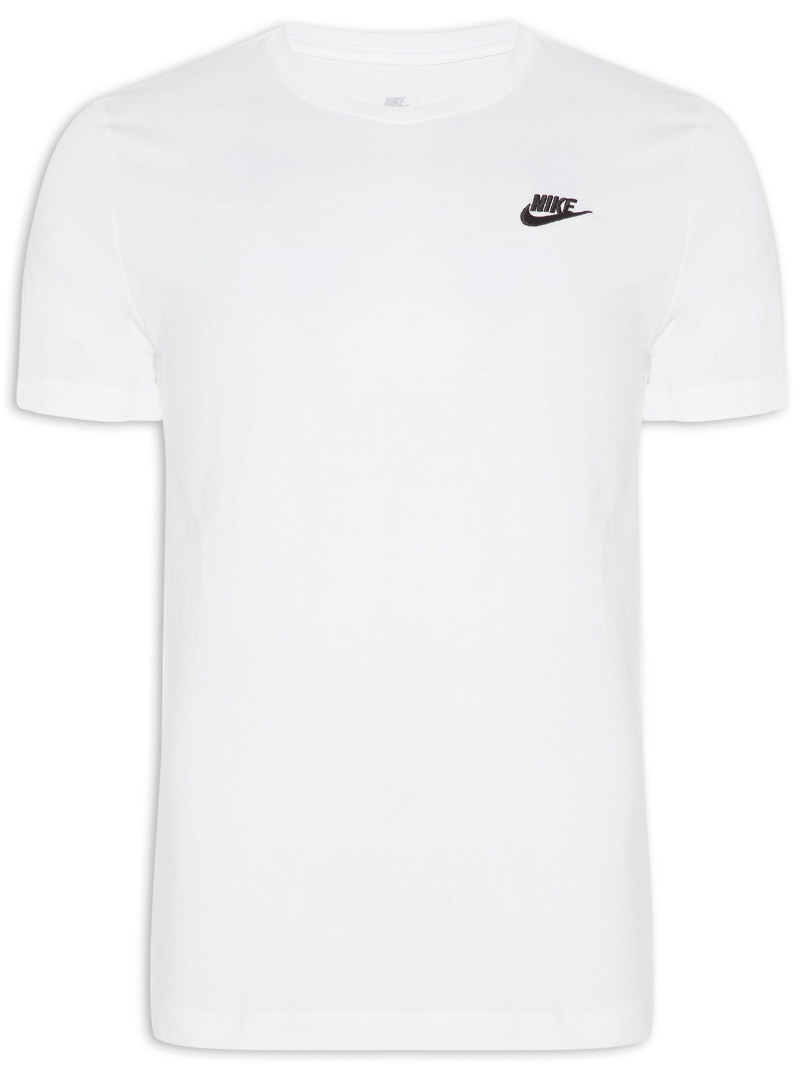 Camiseta Masculina Manga Curta Club Tee Branco Nike