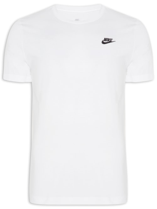 Camiseta Masculina Manga Curta Club Tee – Branco