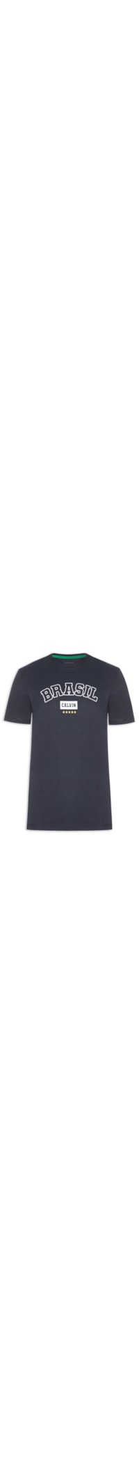 Camiseta Masculina Manga Curta Copa - Azul