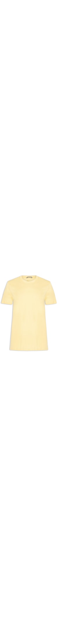 Camiseta Masculina Manga Curta Cores - Amarelo