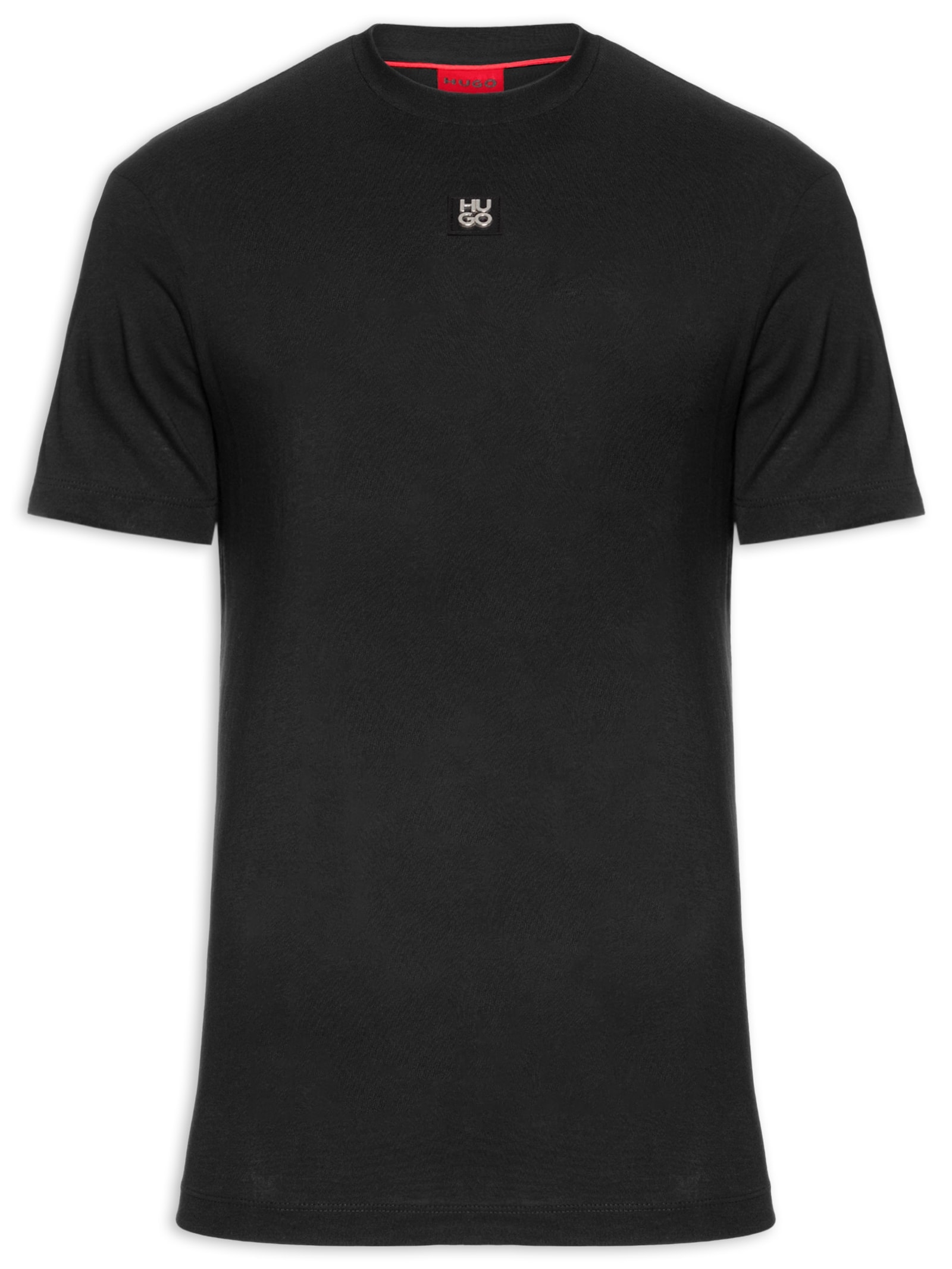 Camiseta Masculina Manga Curta Dalile Preto Hugo