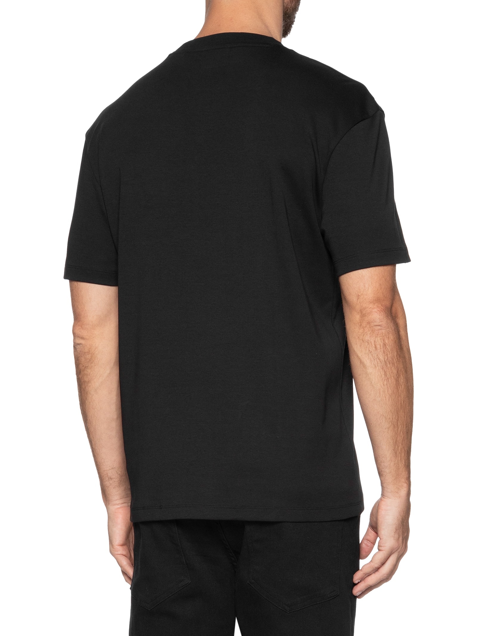 Camiseta Masculina Manga Curta Dalile Preto Hugo