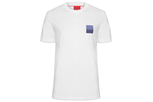 Camiseta Masculina Manga Curta Dapusi - Branco 