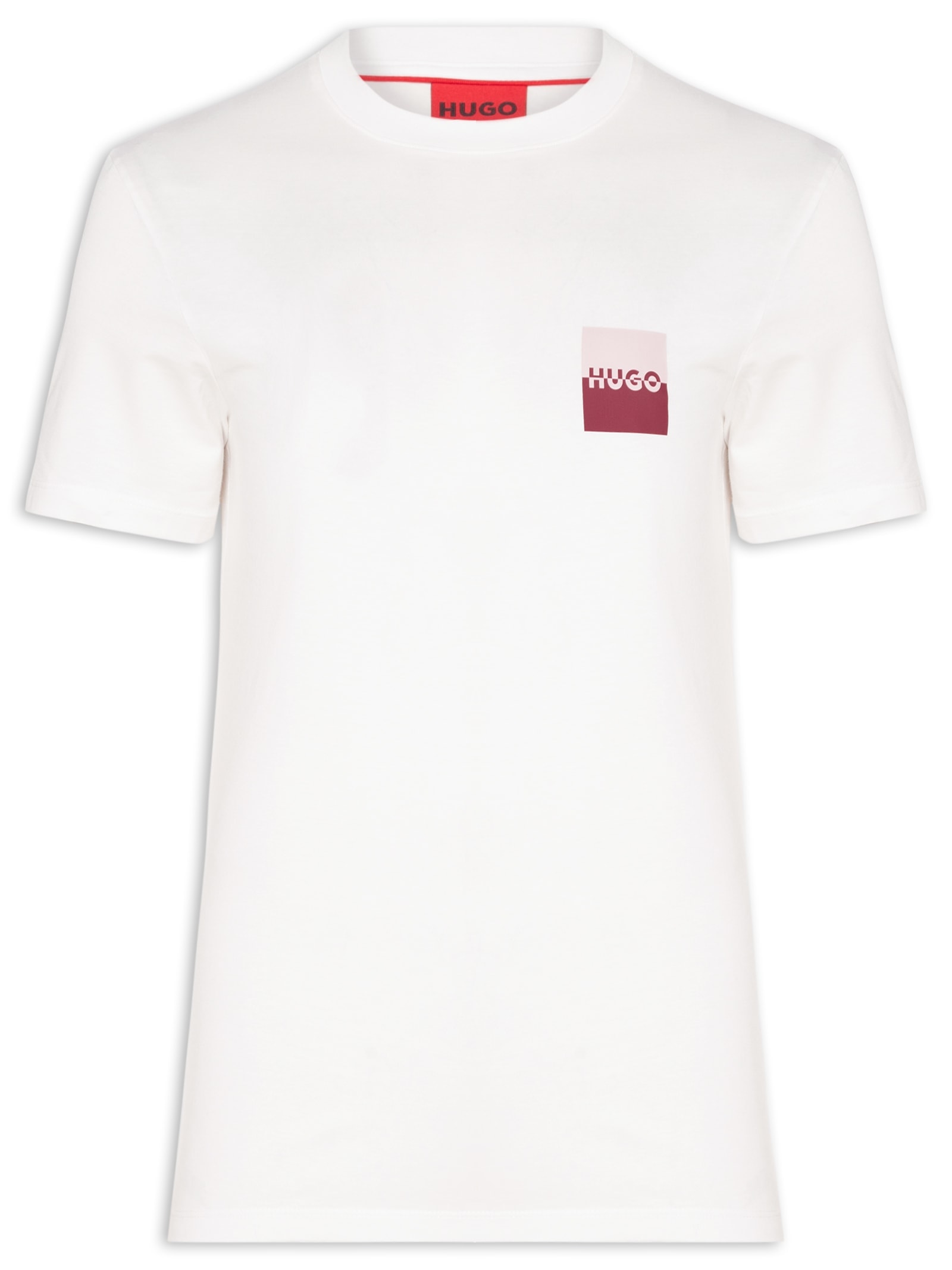 Camiseta Masculina Manga Curta Dapusi Off White Hugo
