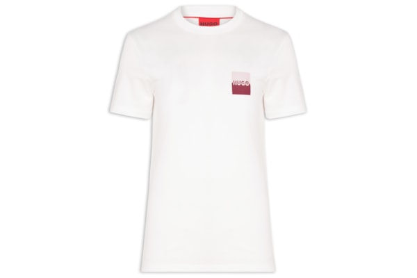 Camiseta Masculina Manga Curta Dapusi - Off White