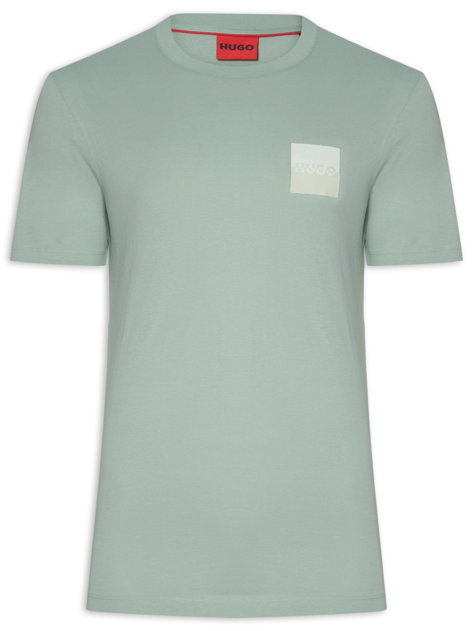 Camiseta Masculina Manga Curta Dapusi Verde Hugo