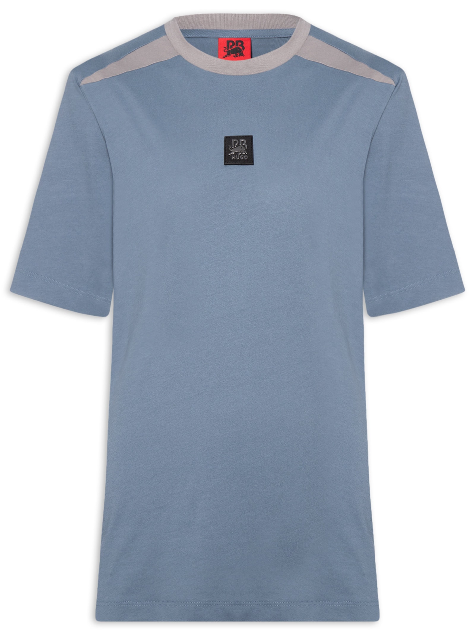 Camiseta Masculina Manga Curta Dedril Collab Red Bull Azul Hugo