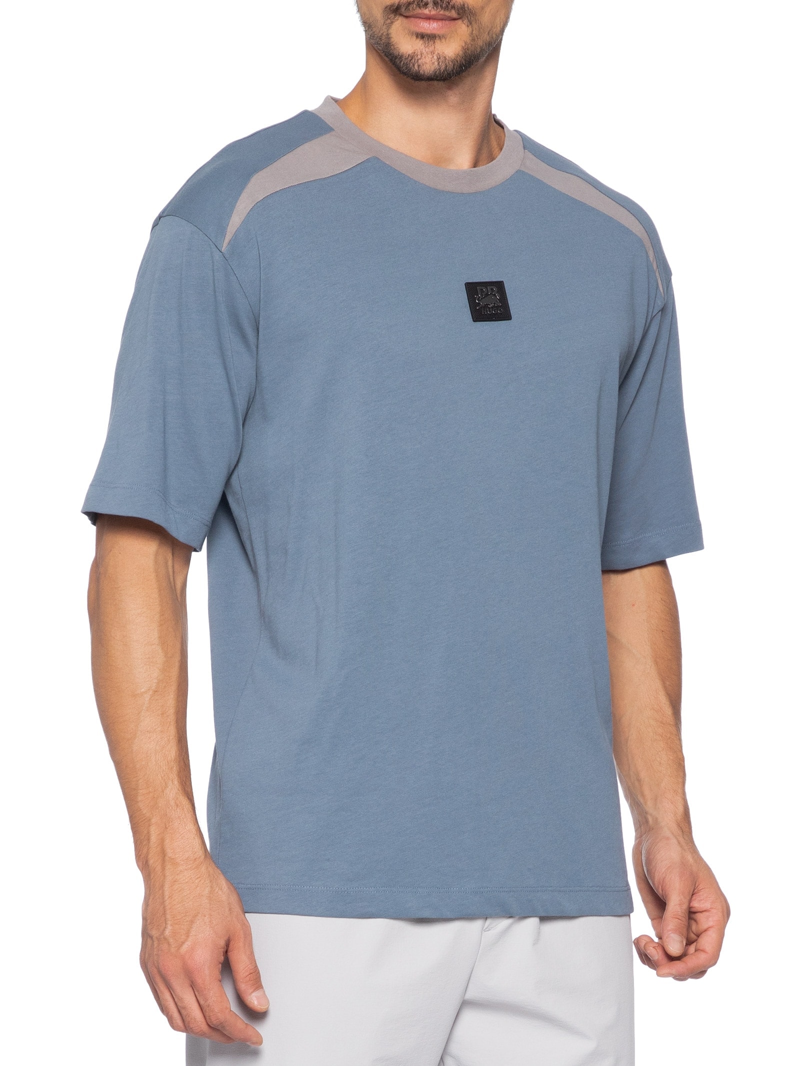 Camiseta Masculina Manga Curta Dedril Collab Red Bull Azul Hugo