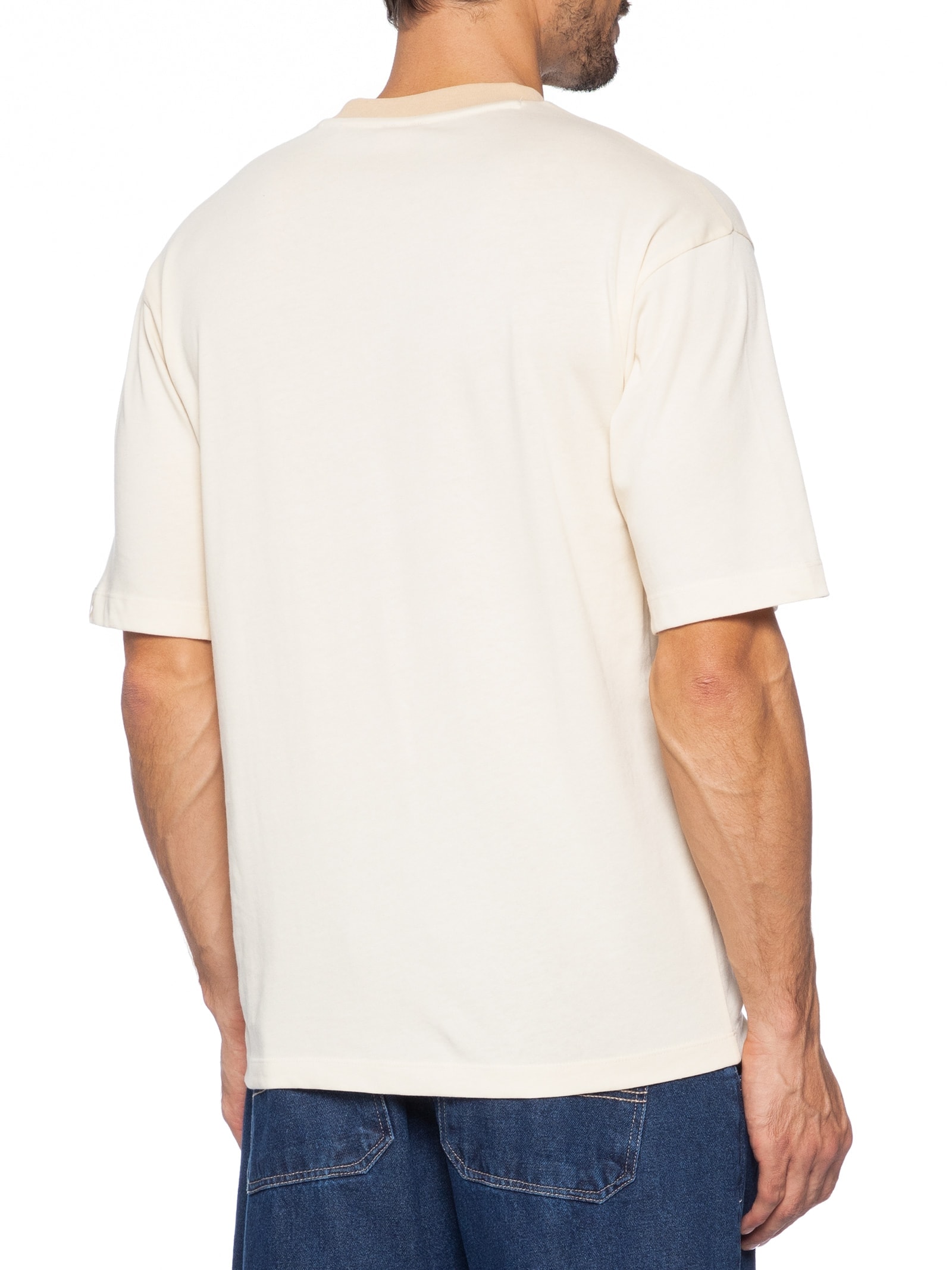 Camiseta Masculina Manga Curta Dedril Collab Red Bull Branco Hugo