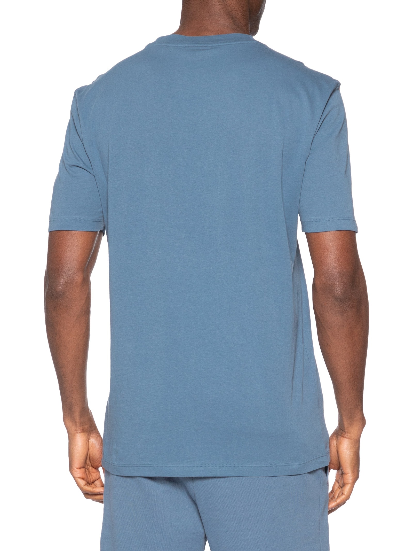 Camiseta Masculina Manga Curta Dero Azul Hugo