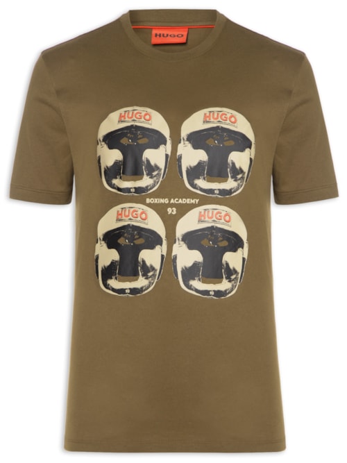 Camiseta Masculina Manga Curta Diboxer – Marrom